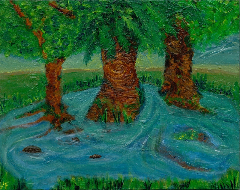 Sunken Trees by artist Yazz Fawaz